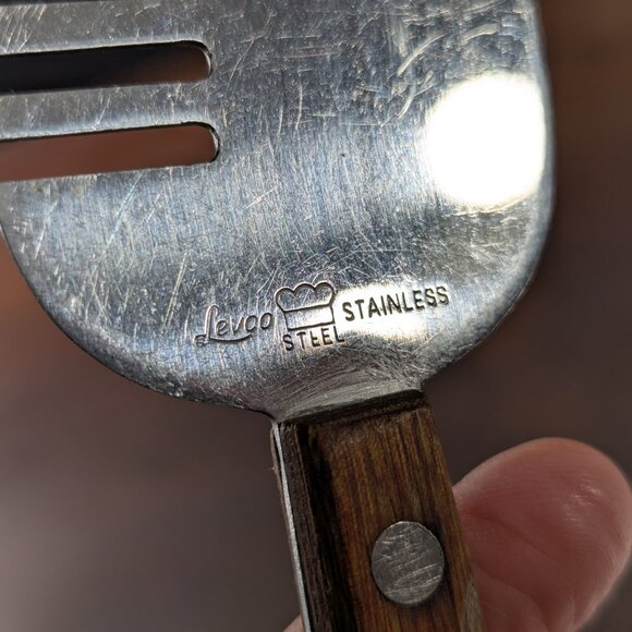 Vintage Levco Cake slice, mcm cake breaker, pie server made in Japan - Picture 4 of 10